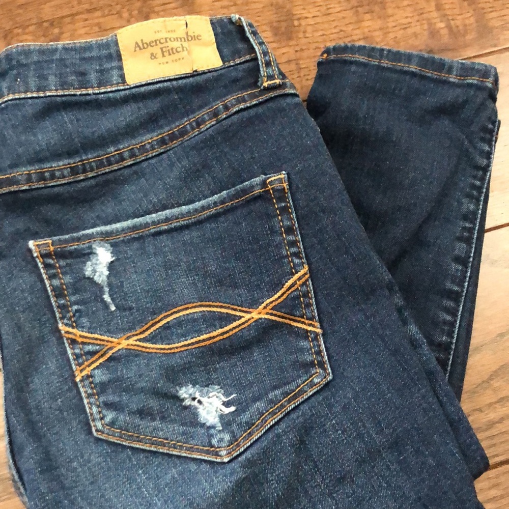 High rise Abercrombie super skinny jeans!